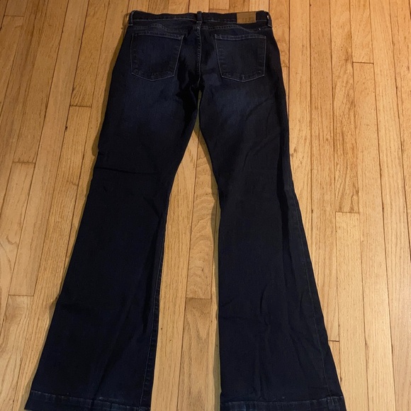 Lucky Brand Women's Dark Indigo Flare Jeans - Picture 8 of 10
